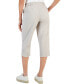 Фото #2 товара Women's Comfort Waist Capri Pants, Created for Macy's