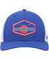 Фото #3 товара Men's Royal, White Chicago Cubs Burgess Trucker Snapback Hat