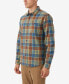 Фото #3 товара Men's Winslow Plaid Flannel Shirt