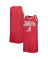 Фото #2 товара Women's Crimson Alabama Crimson Tide Tank Nightshirt