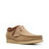 Фото #4 товара Clarks Wallabee 26170538 Mens Brown Suede Oxfords & Lace Ups Casual Shoes