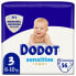 Фото #1 товара DODOT Sensitive Size 3 56 Units Diapers