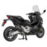 AKRAPOVIC Honda Forza 21-22/X-ADV 17-22 Ref:S-H7SO4-HRTBL Titanium&Carbon Slip On Muffler