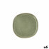 Фото #4 товара Плоская тарелка Bidasoa Ikonic Керамика Зеленый (20,2 x 19,7 cm) (Pack 6x)