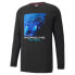 Фото #3 товара Puma Pl Statement Graphic Crew Neck Long Sleeve T-Shirt Mens Size L Casual Tops