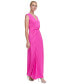 Фото #3 товара Women's V-Neck Side-Knot Sleeveless Gown