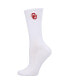 Women's Crimson, White Oklahoma Sooners 2-Pack Quarter-Length Socks