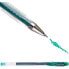 Фото #2 товара Ручка с жидкими чернилами Uni-Ball Rollerball Signo Basicos UM-120 Зеленый 0,5 mm (12 Предметы)