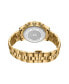 ფოტო #4 პროდუქტის Women's Alessandra Diamond (1/5 ct.t.w.) 18k Gold Plated Stainless Steel Watch