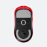 Фото #5 товара Logitech G PRO X SUPERLIGHT Wireless Gaming Mouse - Right-hand - Optical - RF Wireless - 25600 DPI - 1 ms - Red