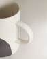 Stoneware mug with speckles x collagerie