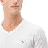 LACOSTE TH2036 short sleeve v neck T-shirt