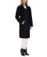 Фото #3 товара Women's Wool Blend Double Collar Wrap Coat