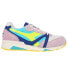 Фото #1 товара Diadora N9000 H Luminarie Italia Lace Up Mens Pink Sneakers Casual Shoes 176278