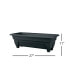 Фото #2 товара Plastic 1427BK Azura Rectangle Patio Planter Black