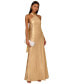 Фото #1 товара Women's Folied-Chiffon Halter Gown