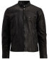 ფოტო #9 პროდუქტის Men's Café Racer Leather Jacket