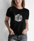 Women's Word Art Siamese Cat T-shirt