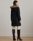 Women's Faux-Fur Hooded Puffer Coat M - фото #2