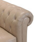 Фото #11 товара CLOSEOUT! Ciarah Chesterfield Leather Chair, Created for Macy's