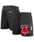 Фото #1 товара Men's Black Philadelphia 76ers Classics Woven Shorts