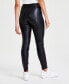 Women's Soft Faux-Leather Leggings, Created for Macy's