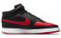 Фото #2 товара Nike Court Vision Mid 防滑耐磨 中帮 板鞋 黑红 / Кроссовки Nike Court Vision Mid DM8682-001