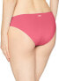 Фото #2 товара Roxy Women's 243122 Solid Softly Love 70s Bikini Bottom Pink Swimwear Size S