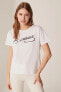 Kadın Optik Beyaz T-Shirt 0SM997Z8