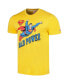 Фото #3 товара Men's Gold Superman Dad Power Tri-Blend T-shirt