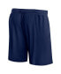 Men's Navy Indiana Pacers Post Up Mesh Shorts