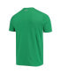 ფოტო #4 პროდუქტის Men's Kelly Green Notre Dame Fighting Irish Mascot Logo Performance Cotton T-shirt