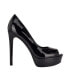 ფოტო #2 პროდუქტის Women's Cacei Peep Toe Platform Pumps