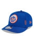Фото #1 товара Men's Royal New York Mets 2024 Clubhouse Low Profile 59FIFTY Snapback Hat