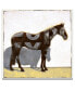 Фото #1 товара 'Equestrian Pinto' Horse Canvas Wall Art, 20x20"