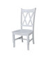 Double X Back Chair, Set of 2