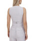 ფოტო #2 პროდუქტის Women's Linen Striped Vest