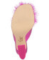 Фото #5 товара Women's Hadie Fluff Slip-On Dress Slide Sandals