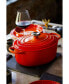 Печь гуся Le Creuset Signature Enameled 5-Qt. Oval Cast Iron (Литая эмаль) Оранжевый, 5 quart - фото #5