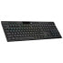 Corsair K100 RGB AIR - Full-size (100%) - USB + RF Wireless + Bluetooth - Mechanical - QWERTY - RGB LED - Black