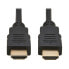 Фото #4 товара Tripp P568-006 High-Speed HDMI Cable - Digital Video with Audio - UHD 4K (M/M) - Black - 6 ft. (1.83 m) - 1.83 m - HDMI Type A (Standard) - HDMI Type A (Standard) - 3840 x 2160 pixels - 10.2 Gbit/s - Black