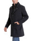 Фото #3 товара Men Steven Wool Blend Bibbed Walking Coat