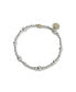 ფოტო #1 პროდუქტის 3mm, 4mm, 5mm & 6mm Sterling Silver Stretch Bracelet