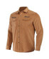 Фото #2 товара Men's NFL x Darius Rucker Collection by Tan Chicago Bears Western Full-Snap Shirt