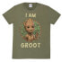 Фото #1 товара HEROES I Am Groot Badge Short Sleeve T-Shirt