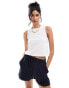 Фото #1 товара ONLY textured tank top in white