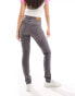 Фото #5 товара ONLY high waisted skinny fit jean in mid wash grey