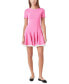 ფოტო #1 პროდუქტის Women's Pleated-Skirt Drop-Waist Dress