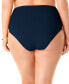 ფოტო #2 პროდუქტის Plus Size High-Waist Bikini Bottoms