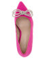 ფოტო #4 პროდუქტის Women's Anna Crystal Bow Slip-On Pumps